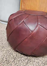 Load image into Gallery viewer, Petal Moroccan Pouf BROWN
