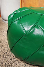 Load image into Gallery viewer, Petal Moroccan Pouf GREEN
