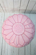 Load image into Gallery viewer, Traditional Moroccan Pouf PINK
