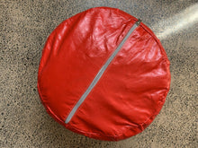 Load image into Gallery viewer, Traditional Moroccan Pouf RED
